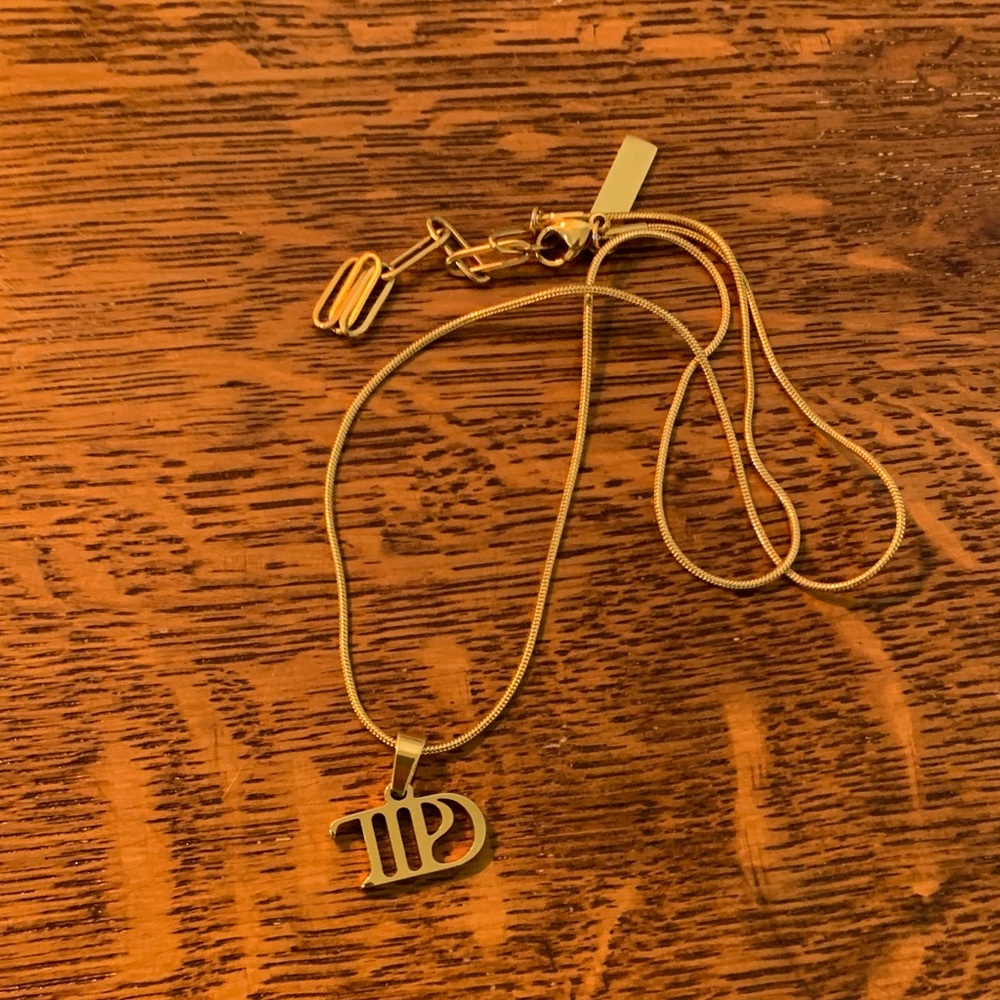 Taylor Swift - The Tortured Poets Department Necklace - Official Merch
